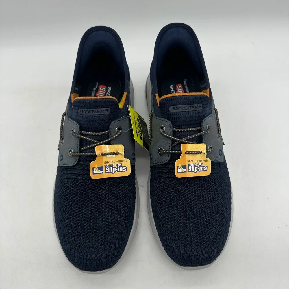 Skechers 210606 NVY Slip-ins Mens Size‎ 9 Delson 3.0 ROTH Hands Free Sneakers - Picture 11 of 13